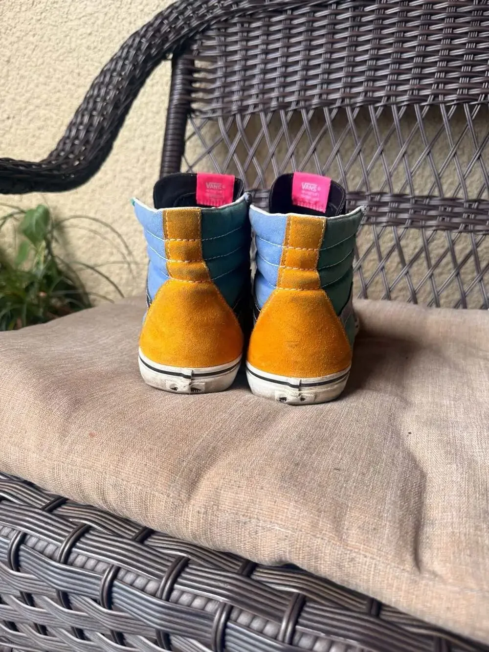 VANS colorful, size 11, slightly used